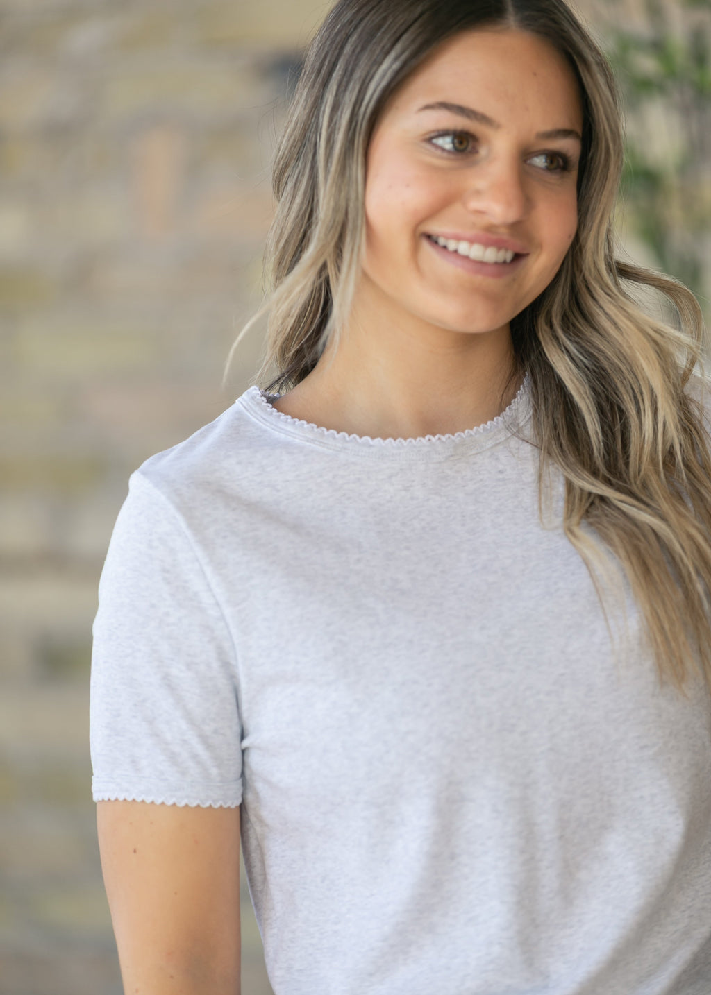 Things Between® Gray Stella Tee